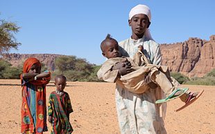 Nomadenkinder, Tschad