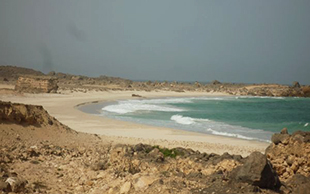 Strand bei Fizayah, Oman