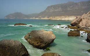 Strand bei Salalah, Oman