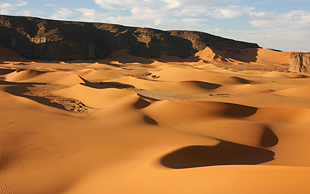 Die Dünen von Moule N'Aga, Tadrart, Algerien